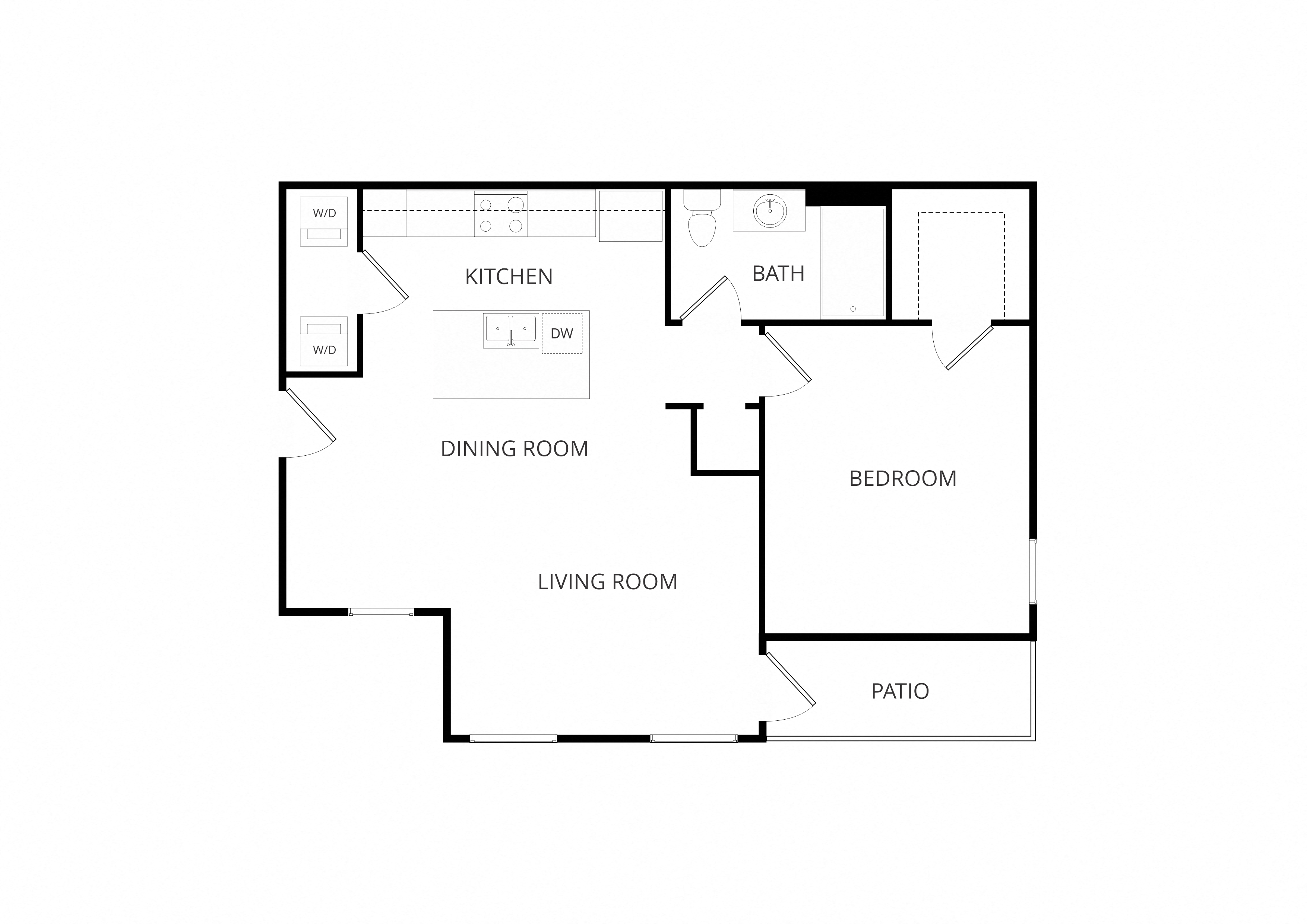 Unit Plan A1 floor plan